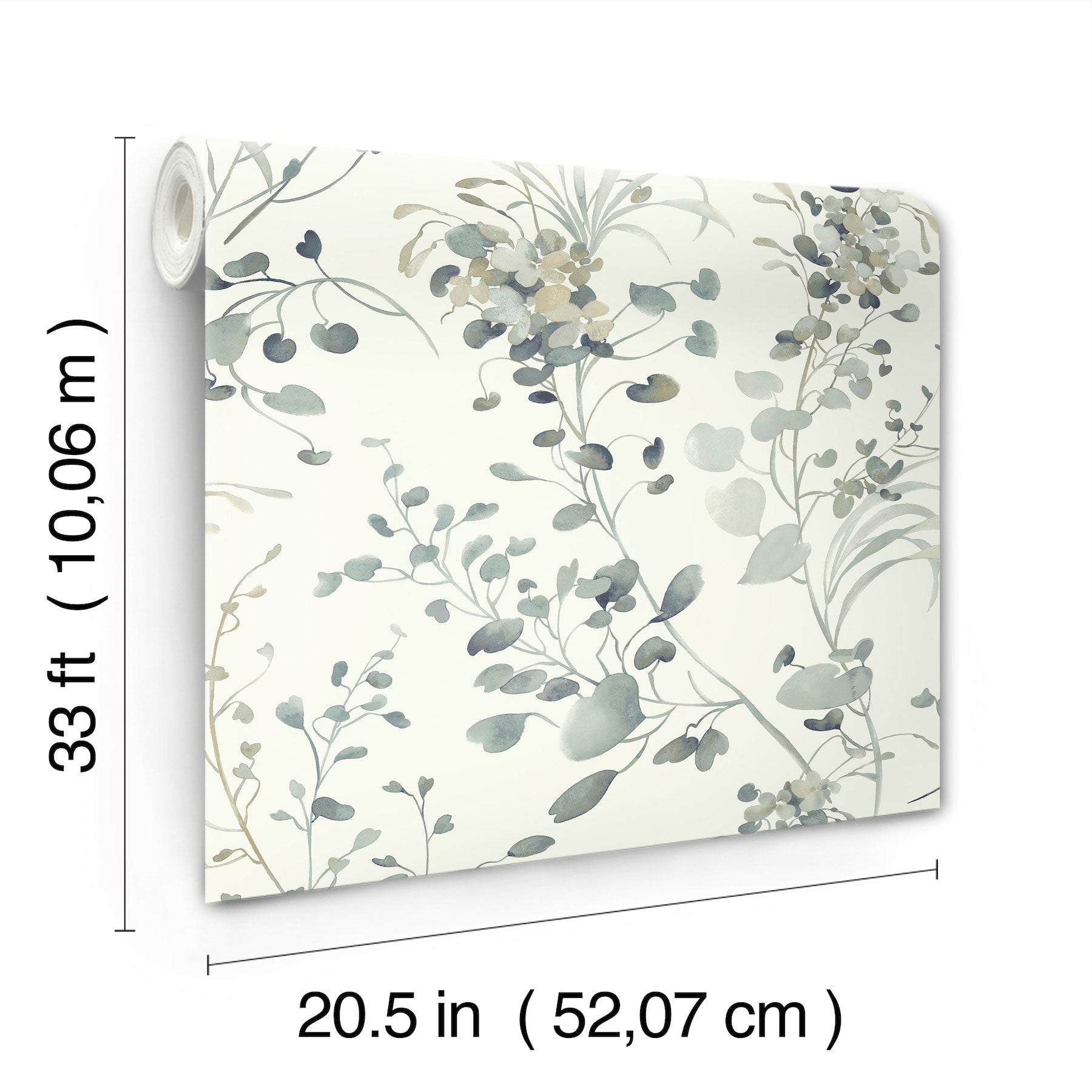 Candice Olson Spring Whispers Moss Decadence Wallpaper by York Wallcoverings