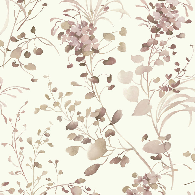 Candice Olson Spring Whispers Soft Blush Decadence Wallpaper by York Wallcoverings