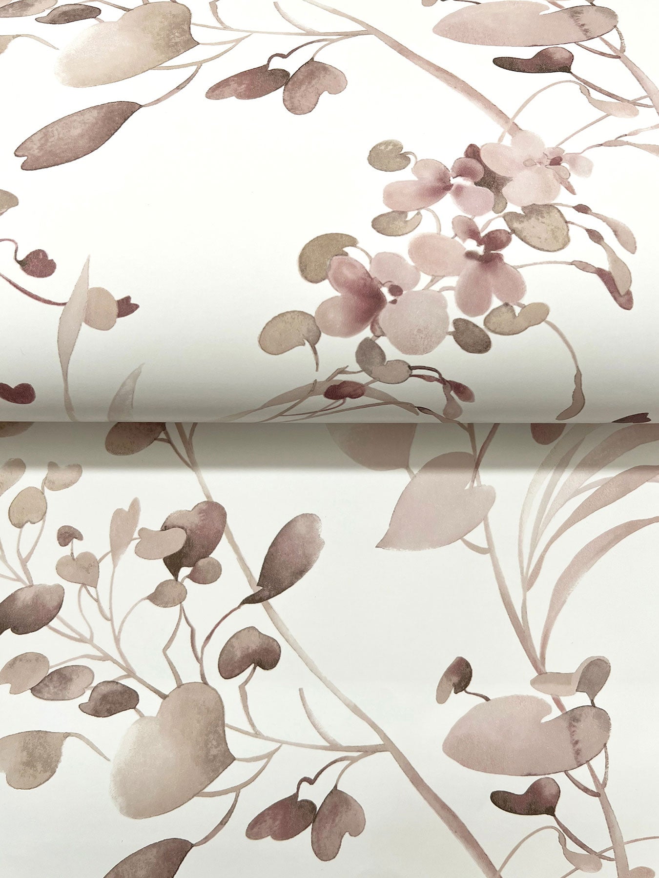 Candice Olson Spring Whispers Soft Blush Decadence Wallpaper by York Wallcoverings
