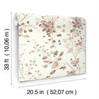 Candice Olson Spring Whispers Soft Blush Decadence Wallpaper by York Wallcoverings