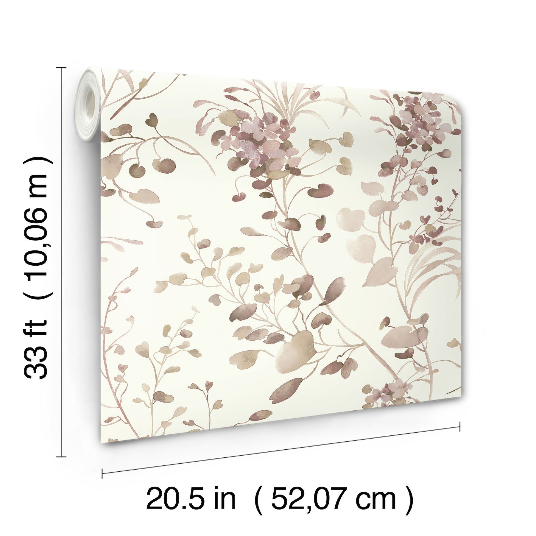Candice Olson Spring Whispers Soft Blush Decadence Wallpaper by York Wallcoverings