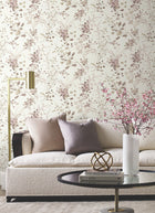 Candice Olson Spring Whispers Soft Blush Decadence Wallpaper by York Wallcoverings
