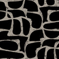 Candice Olson Craftsman Geometric Black Decadence Wallpaper by York Wallcoverings
