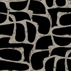 Candice Olson Craftsman Geometric Black Decadence Wallpaper by York Wallcoverings