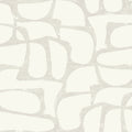 Candice Olson Craftsman Geometric White & Soft Grey Decadence Wallpaper by York Wallcoverings