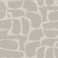 Candice Olson Craftsman Geometric Taupe Decadence Wallpaper by York Wallcoverings