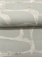 Candice Olson Craftsman Geometric Taupe Decadence Wallpaper by York Wallcoverings