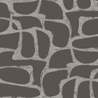 Candice Olson Craftsman Geometric Mocha Decadence Wallpaper by York Wallcoverings