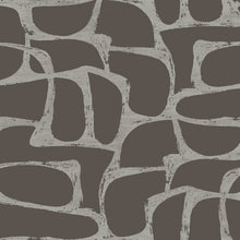 Candice Olson Craftsman Geometric Mocha Decadence Wallpaper by York Wallcoverings