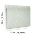 Candice Olson Flowing Ether Blue Decadence Wallpaper by York Wallcoverings