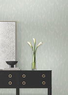 Candice Olson Flowing Ether Blue Decadence Wallpaper by York Wallcoverings