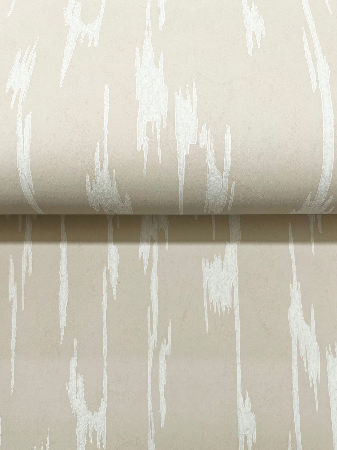 Candice Olson Flowing Taupe Decadence Wallpaper by York Wallcoverings