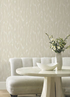 Candice Olson Flowing Taupe Decadence Wallpaper by York Wallcoverings