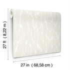 Candice Olson Flowing Pearl Decadence Wallpaper by York Wallcoverings