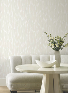 Candice Olson Flowing Pearl Decadence Wallpaper by York Wallcoverings