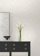 Candice Olson Flowing Pearl Decadence Wallpaper by York Wallcoverings