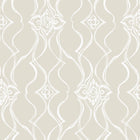 Candice Olson Pirouette Beige Decadence Wallpaper by York Wallcoverings