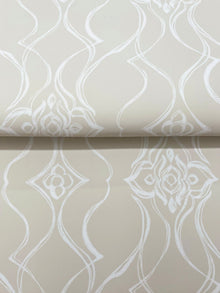 Candice Olson Pirouette Beige Decadence Wallpaper by York Wallcoverings