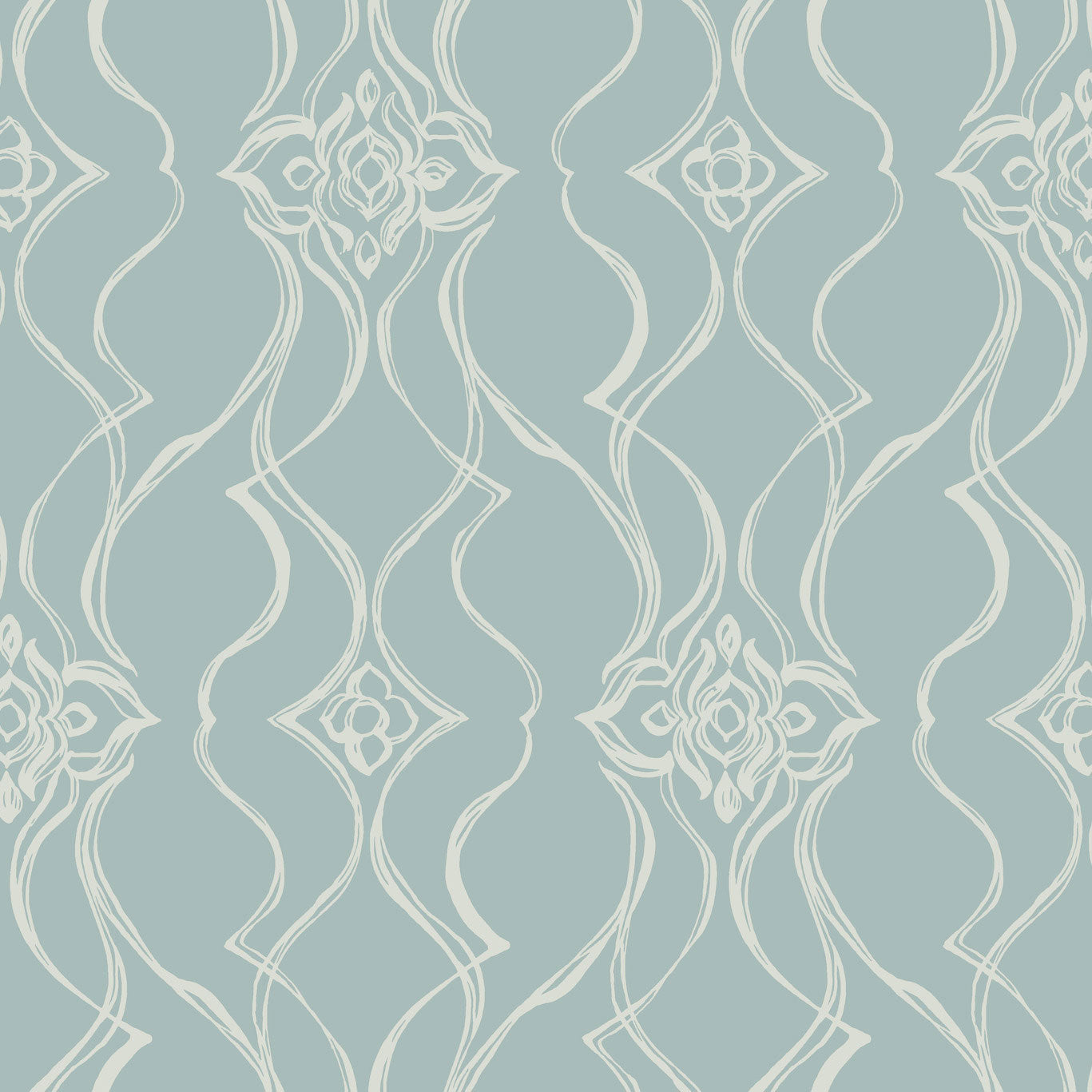 Candice Olson Pirouette Spa Decadence Wallpaper by York Wallcoverings