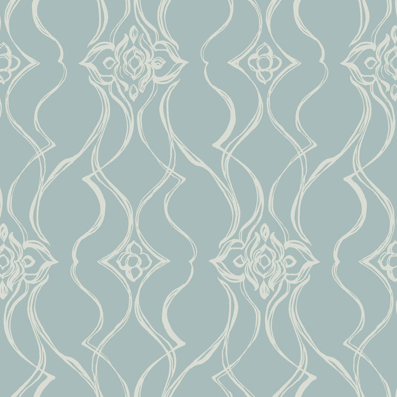 Candice Olson Pirouette Spa Decadence Wallpaper by York Wallcoverings
