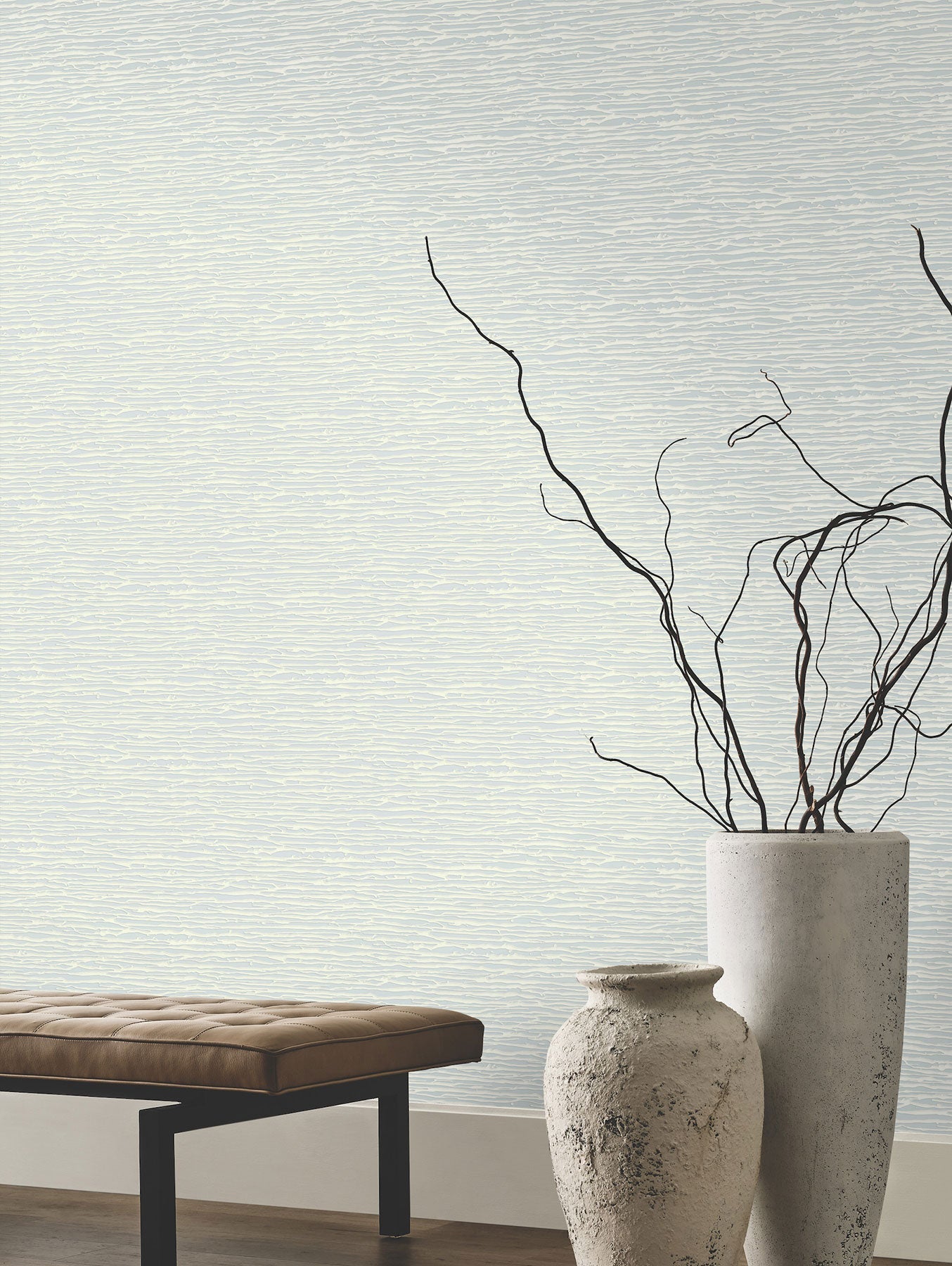 Candice Olson Horizons Blue Decadence Wallpaper by York Wallcoverings
