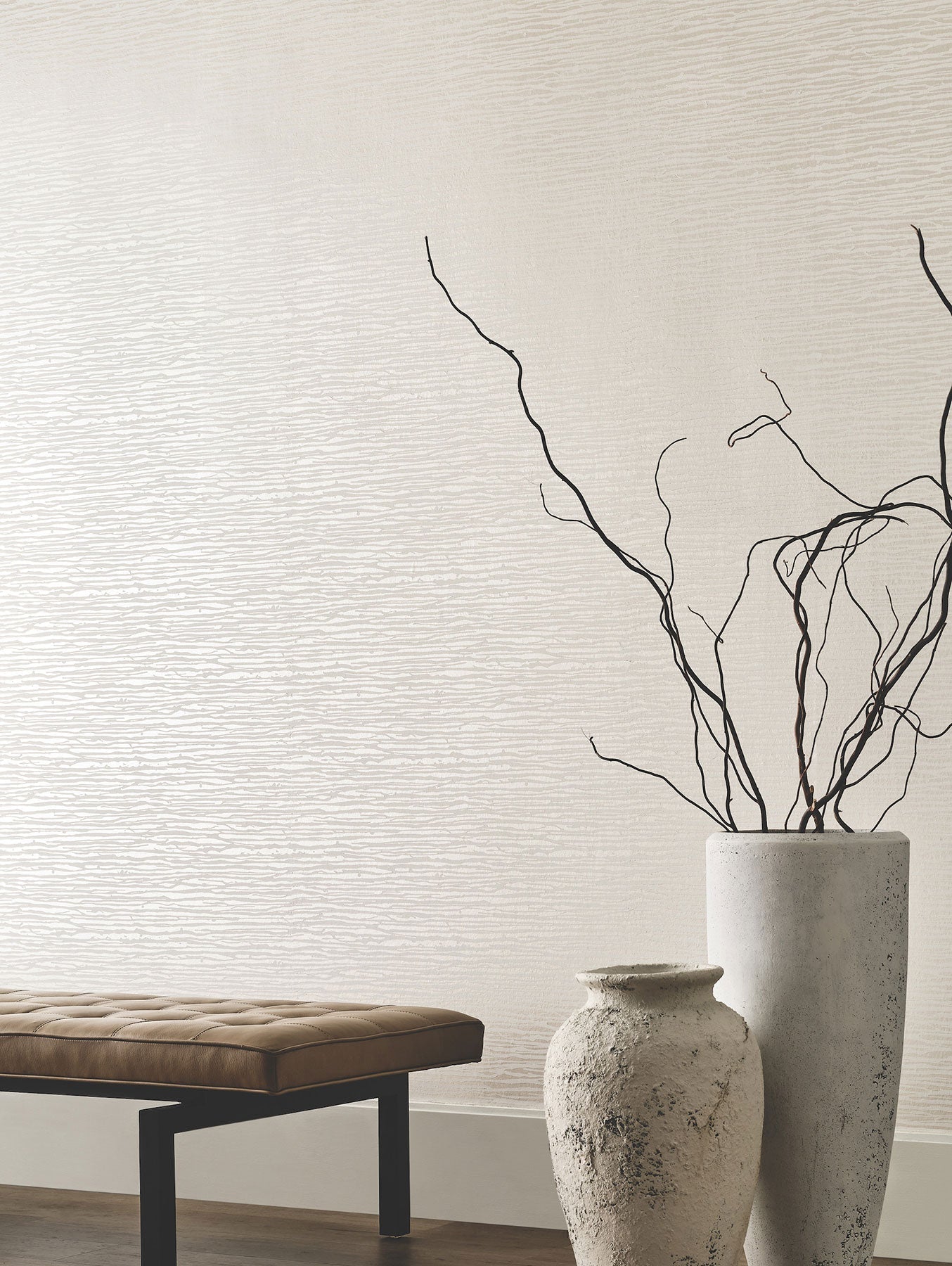 Candice Olson Horizons Pearl Decadence Wallpaper by York Wallcoverings