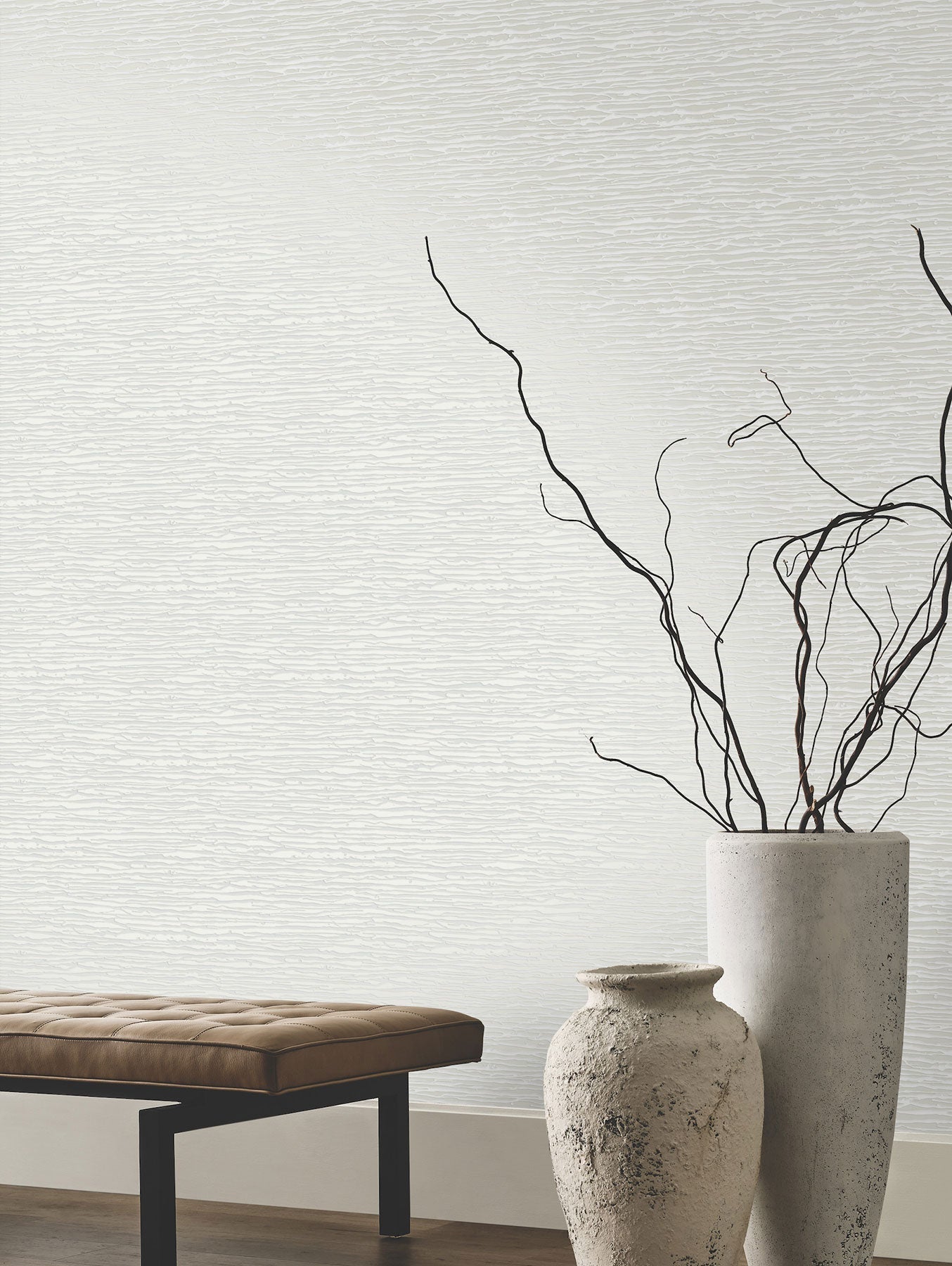 Candice Olson Horizons Cream Decadence Wallpaper by York Wallcoverings