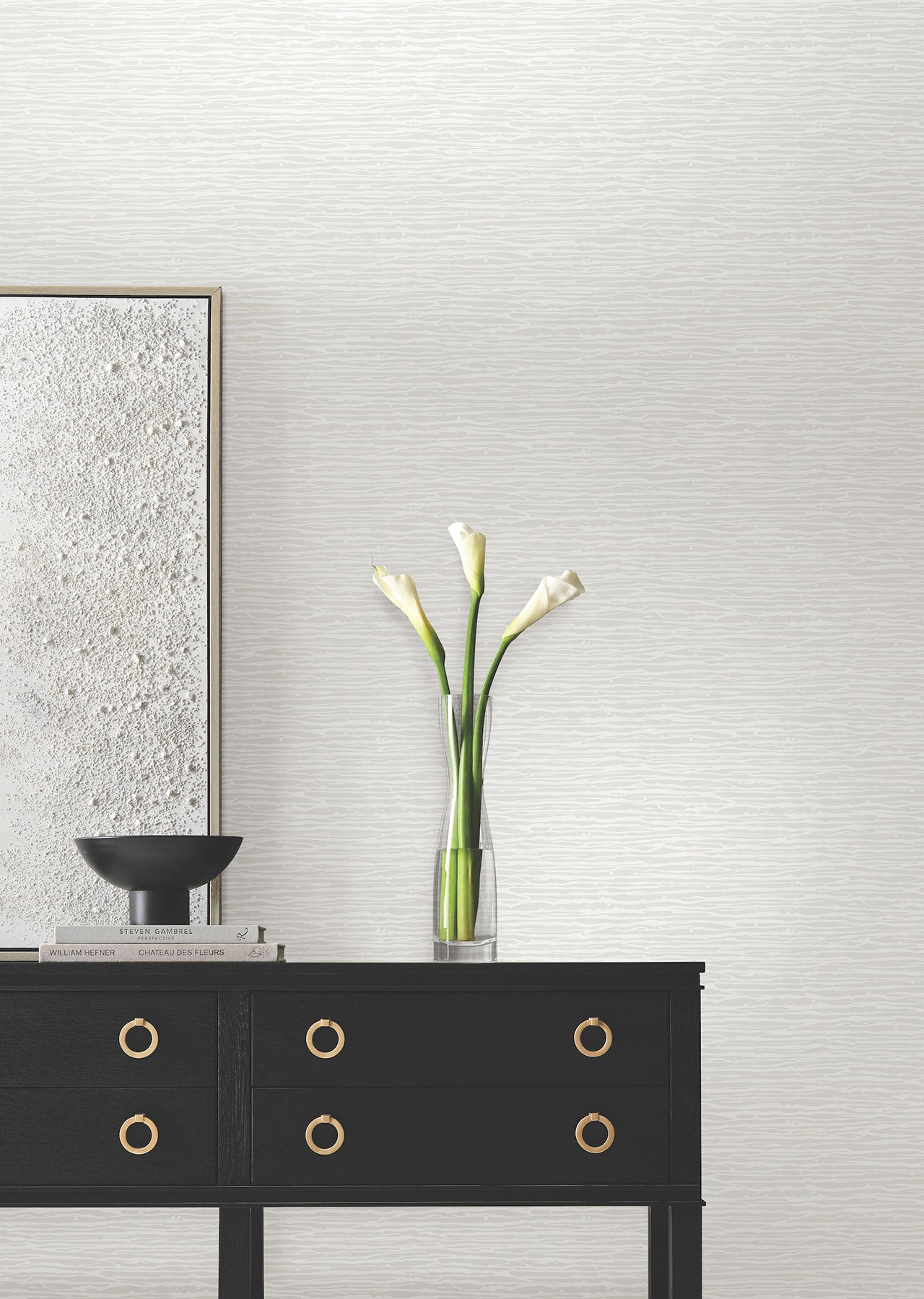 Candice Olson Horizons Cream Decadence Wallpaper by York Wallcoverings