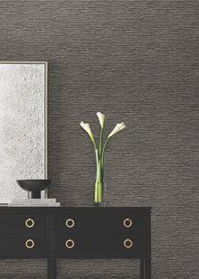 Candice Olson Horizons Charcoal Decadence Wallpaper by York Wallcoverings