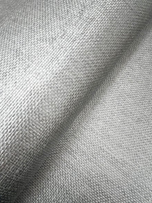 Candice Olson Woven Glimmer Silver Decadence Wallpaper by York Wallcoverings