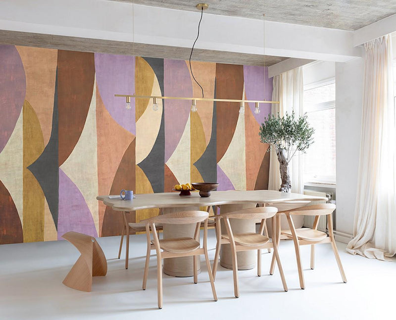 DGAMA3041-3043 Luana Plum Mural by Masureel