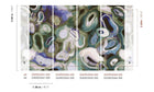 DGERO3041-3044 Acharius Aqua Mural by Masureel