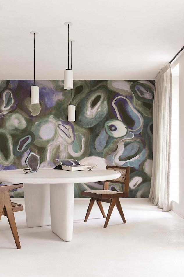 DGERO3041-3044 Acharius Aqua Mural by Masureel