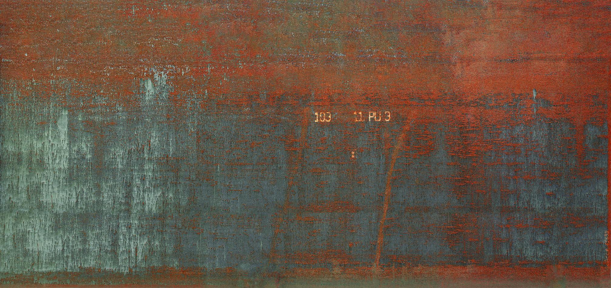 DGERO4011-4016 Corrosion Rust Mural by Masureel