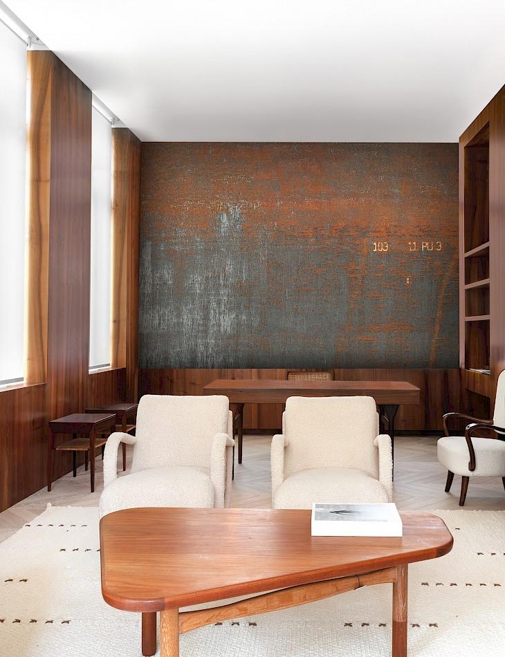 DGERO4011-4016 Corrosion Rust Mural by Masureel