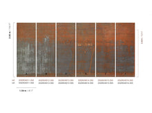 DGERO4011-4016 Corrosion Rust Mural by Masureel