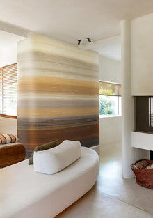 DGRIC201 Chanderi Peach Mural by Masureel