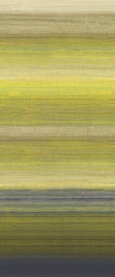 DGRIC206 Chanderi Lime Mural by Masureel