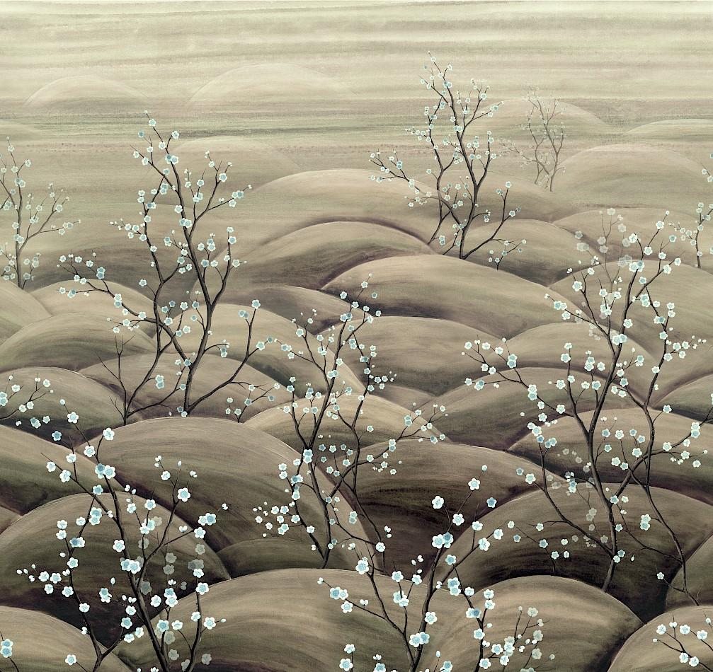 DGTRA5011-5013 Sakura Kuro Mural by Masureel