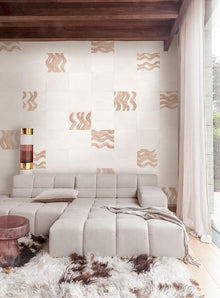 DGTRA6031-6033 Yugen Peach Mural by Masureel