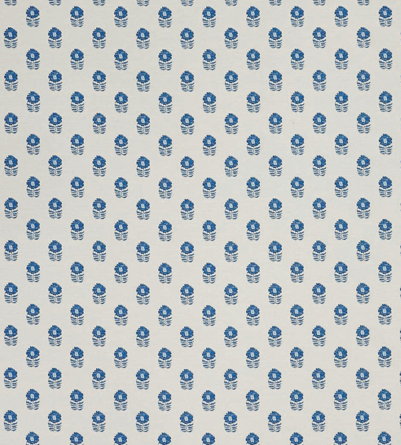 NPOF134847 Ditsy Daisy Denim Pomona Fabric by Scion