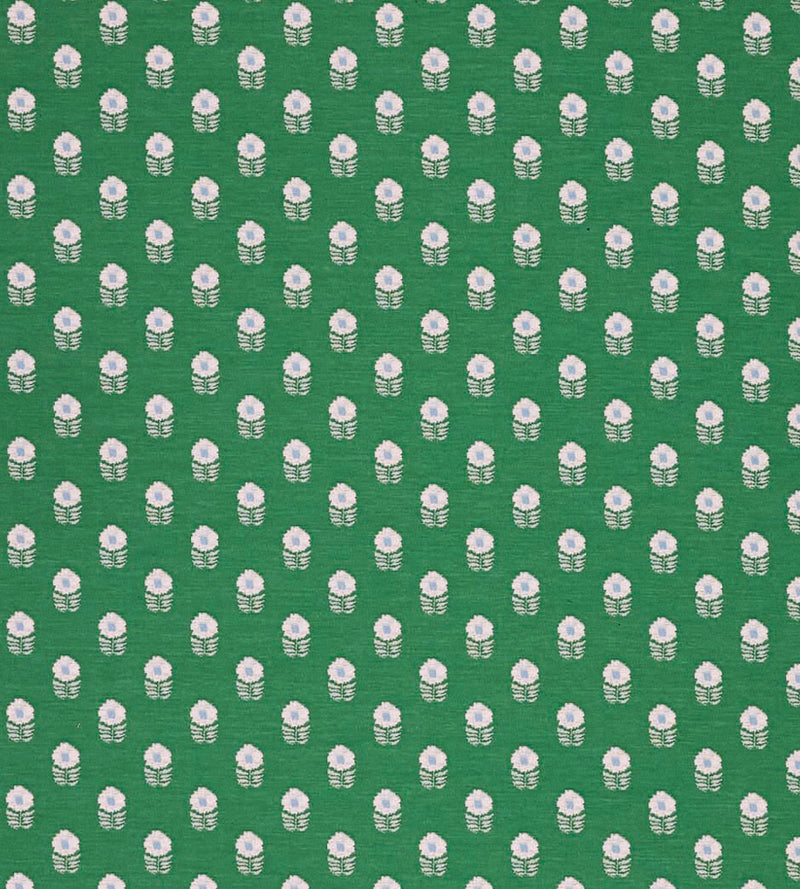NPOF134849 Ditsy Daisy Jade Pomona Fabric by Scion