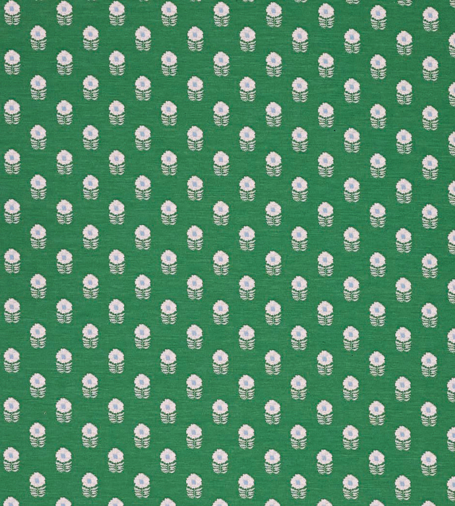 NPOF134849 Ditsy Daisy Jade Pomona Fabric by Scion