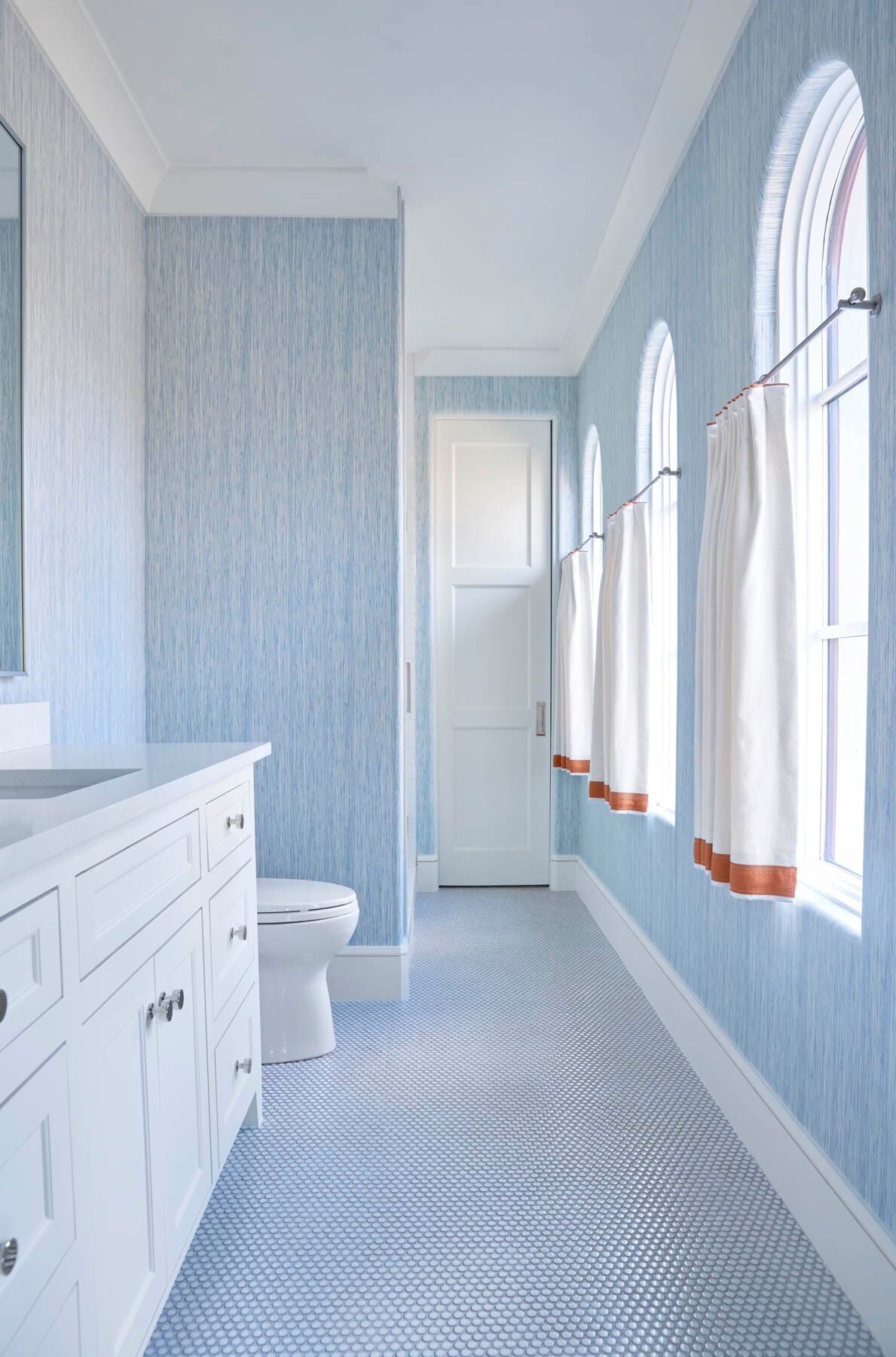 Downey wallpaper by Christopher Farr Cloth in a room setting