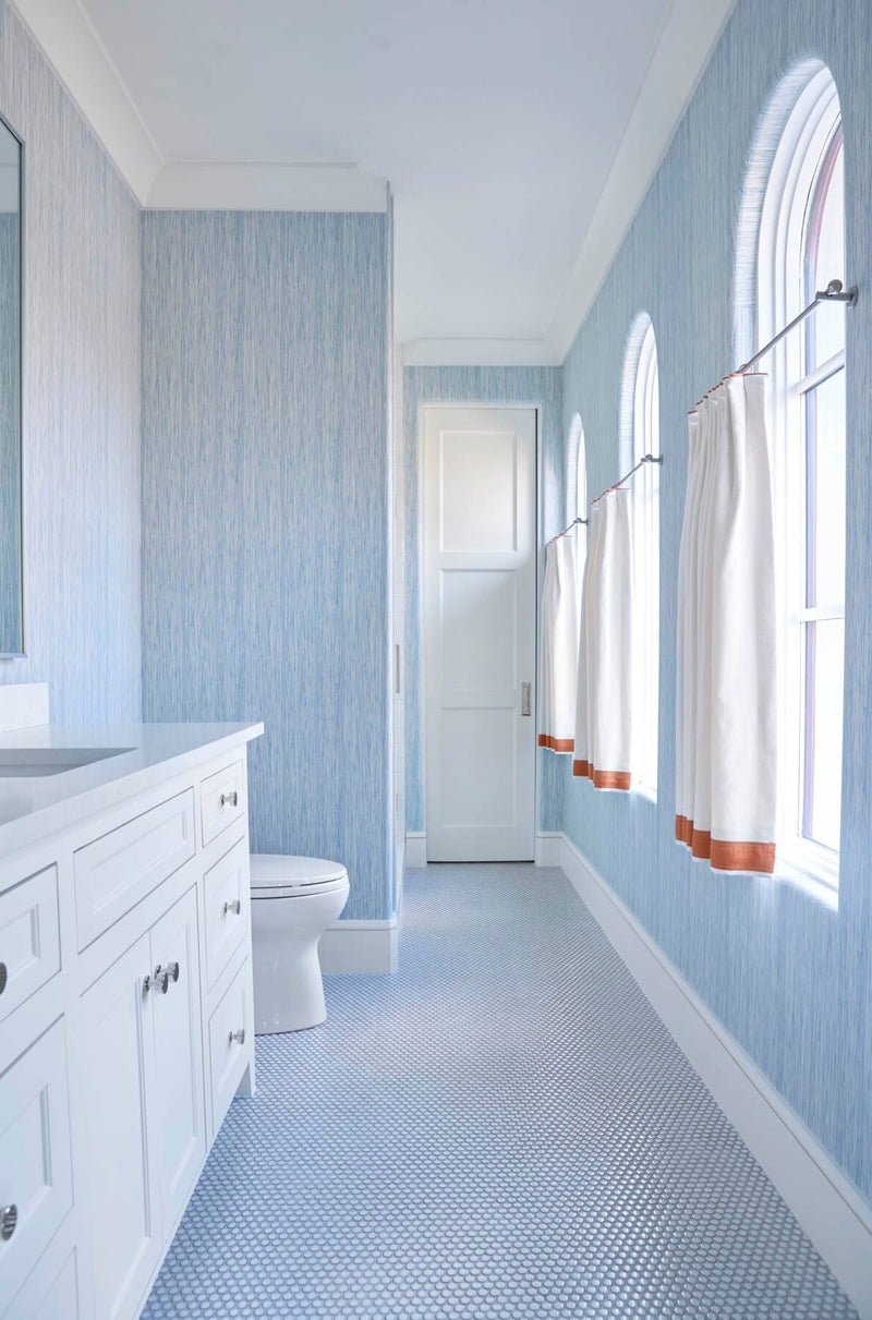 Downey wallpaper by Christopher Farr Cloth in a room setting