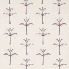 DPGR236319 Curios Palm Grove Embroidery Artichoke/Amber Fabric by Sanderson