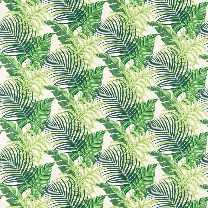 DVOY223278 Curios Manila Green/Ivory Fabric by Sanderson