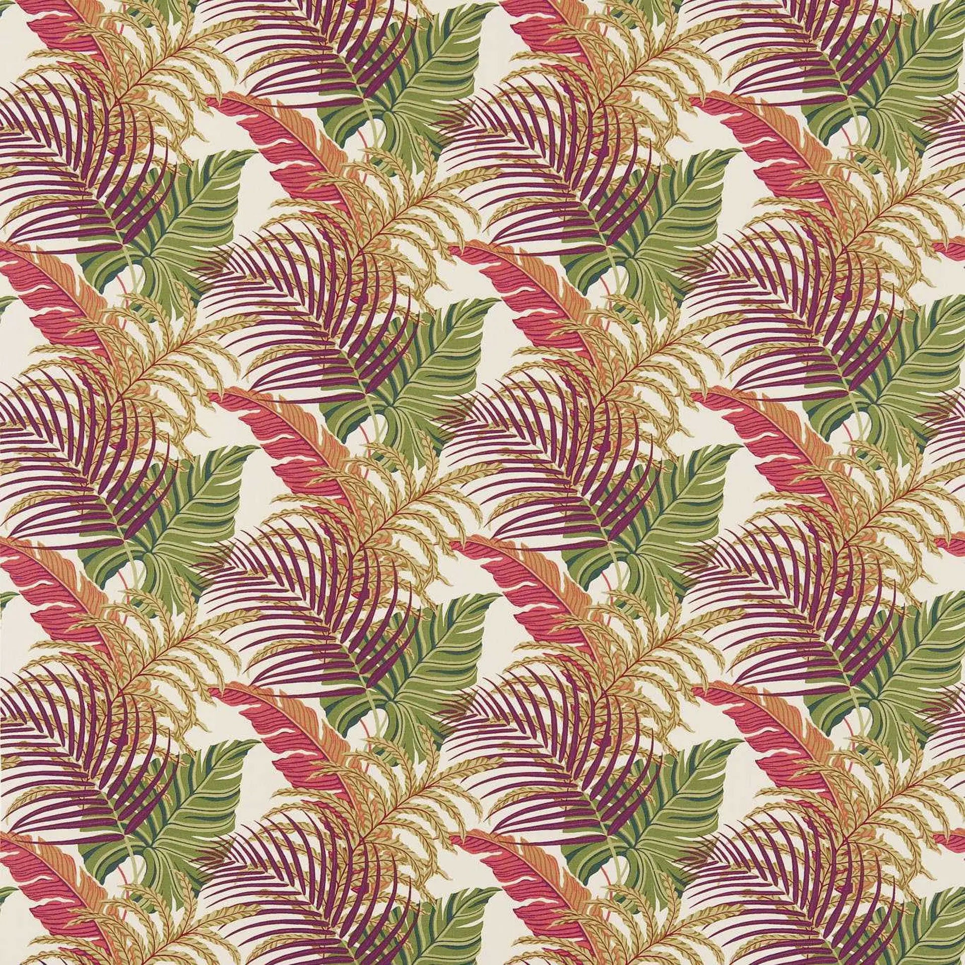 DVOY223281 Curios Manila Mulberry/Sand Fabric by Sanderson