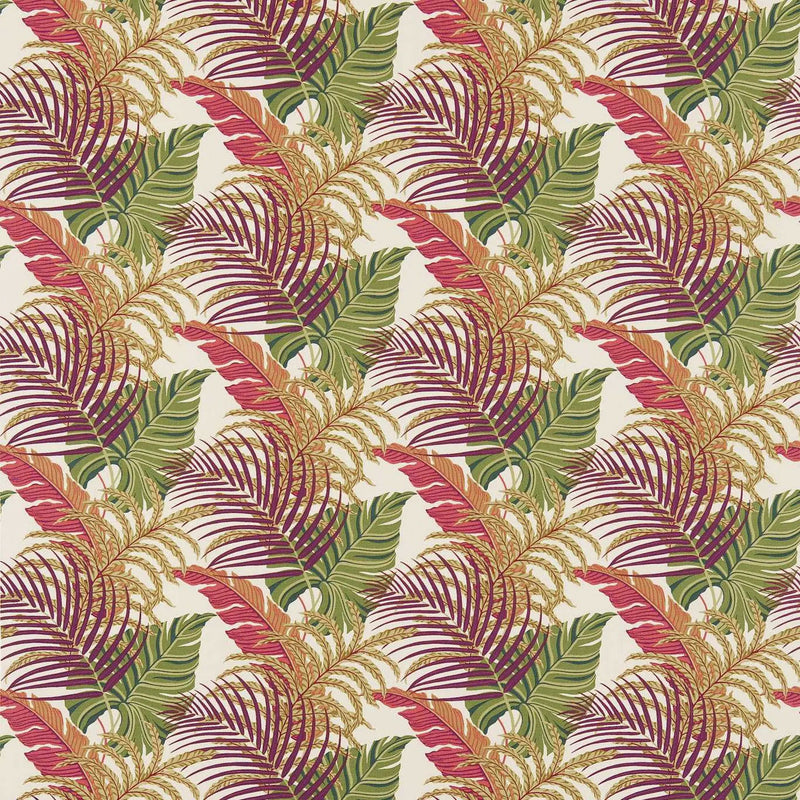 DVOY223281 Curios Manila Mulberry/Sand Fabric by Sanderson