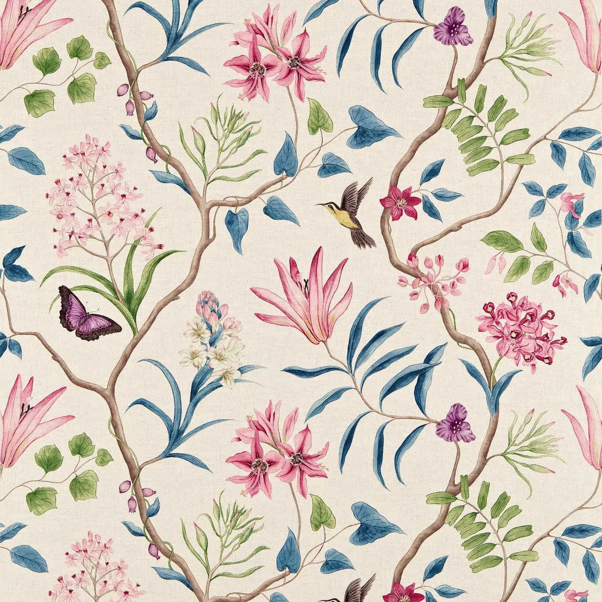 DVOY223297 Curios Clementine Indienne Fabric by Sanderson